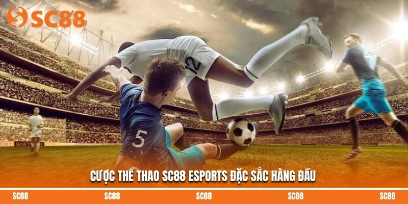 Cược thể thao SC88 esports đặc sắc hàng đầu