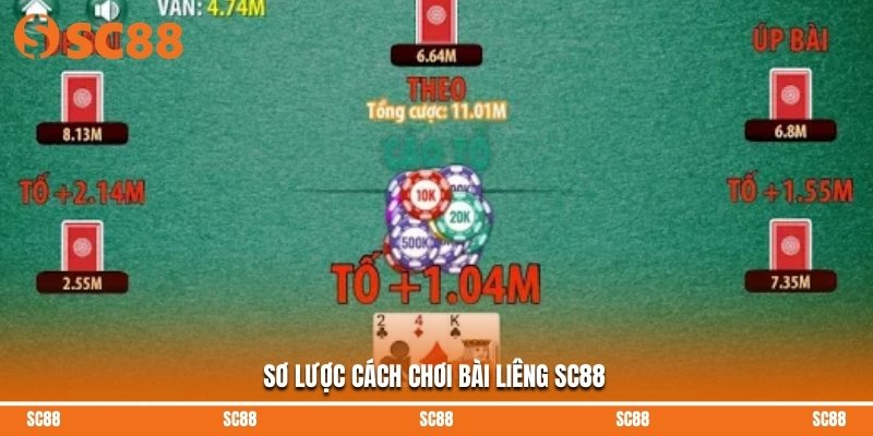 Sơ lược cách chơi bài liêng SC88